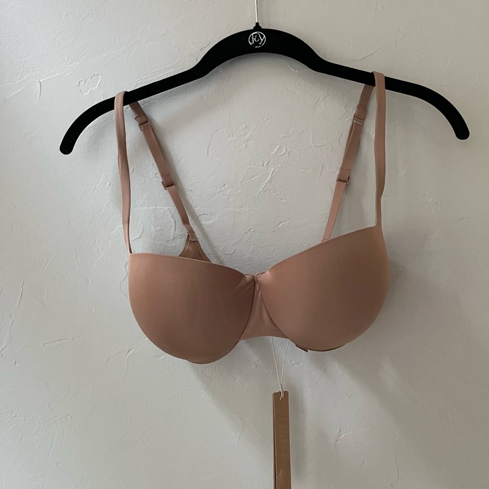 SKIMS ULTIMATE PUSH UP BALCONETTE BRA SIENNA 34B